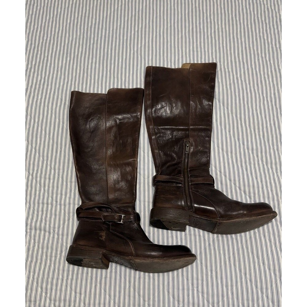 BedStu Bristol Boots Women’s 9 Brown Leather Mexican Bench made Riding Western